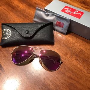 Ray Ban Aviator Sunglasses